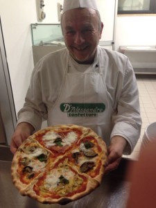 Silvio Cicchi Executive Chef pizza