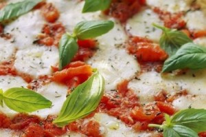 História e receita para a pizza margherita