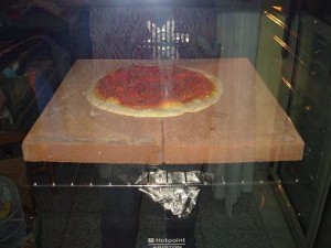 A que temperatura para cozinhar a pizza