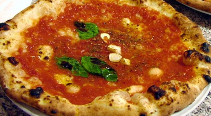 Pizza marinara