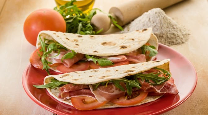 ricetta piadina