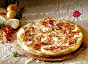 bacon pizza