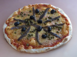 A pizza siciliana