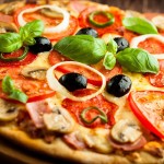la pizza mediterránea