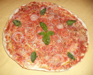 Receta tradicional Pugliese pizza