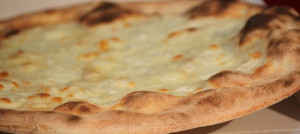 Blanca pizza Receta