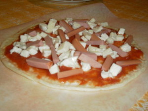 Receta de la pizza Piadina