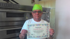 Pizzaiolo Fernando Herrera