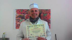 Pizzaiolo Luis Garcia Ferrandez