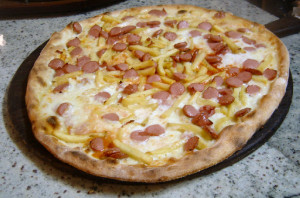 Frankfurters and Chips Delicious Pizza Recipe