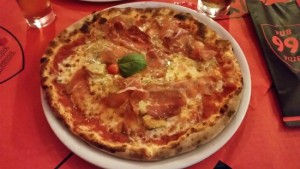 Pizza Speck e Gorgonzola