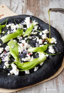 Impasto Pizza Nero al Carbone Vegetale