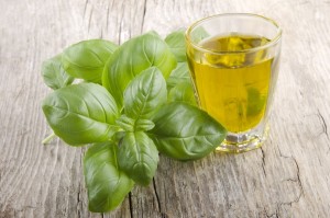 Aromatizado con aceite de albahaca