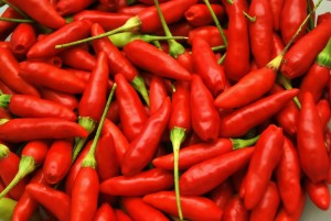 The Peppers and The Rank Of Spiciness