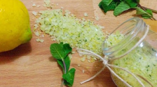 Sale Aromatizzato al Limone Come Prepararlo