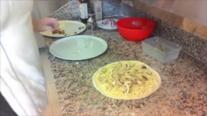 La pizza Boscaiola Videoricetta