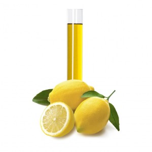 Oil flavored with lemon