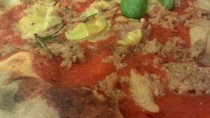 Tuna pizza e alcachofras Receita Vídeo