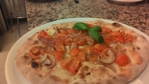 Sour Cherry Tomato and Onion Focaccia