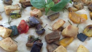 Focaccia Light con Verdure Grigliate