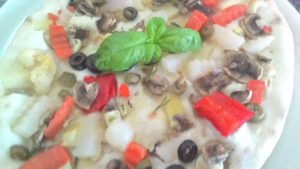 Focaccia with Vegetables Recipe Light