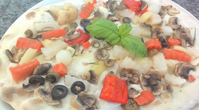 Focaccia with Vegetables Recipe Light