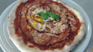 Pizza In Receta salsa de barbacoa y Preparación de