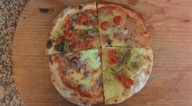 Pizza de la geografía de los gustos mundo