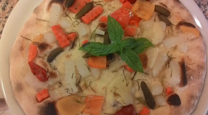 Focaccia Giardiniera Receita