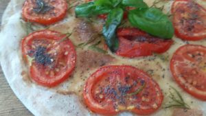 Focaccia with Tomato and Poppy Seeds