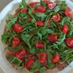 Pizza Con Rucola e Pomodorini