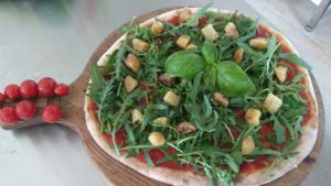 Pizza Con Alici Rucola e Patate