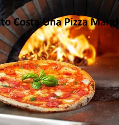 El costo de una pizza margarita