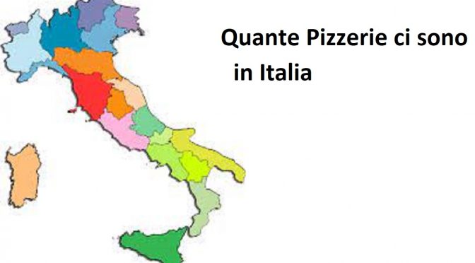 ¿Cuántas pizzerías hay en Italia?