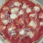 Pizza com Presunto e Cebola