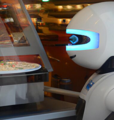 An artificial intelligence that prepares pizzas