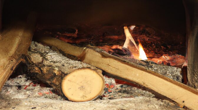 Qual é a melhor madeira para usar em um forno de pizza a lenha